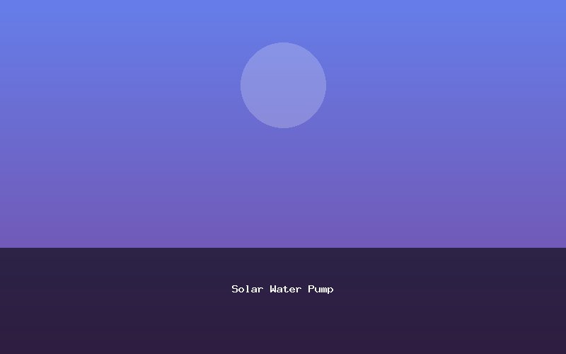 Smart Solar Water Pump System